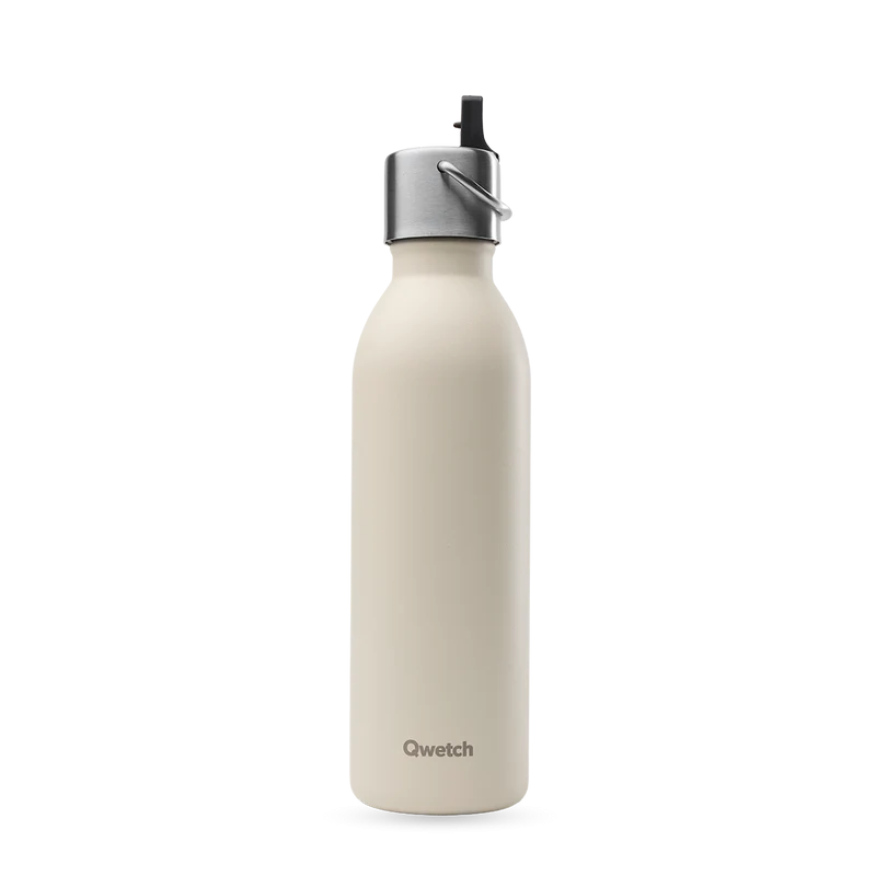 Botella isotérmica con tapón deportivo - Arena - 600 ml