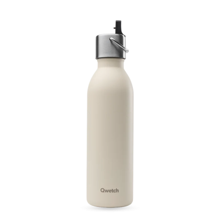 Botella isotérmica Active Sable 600 ml - Qwetch | Salle d'ô