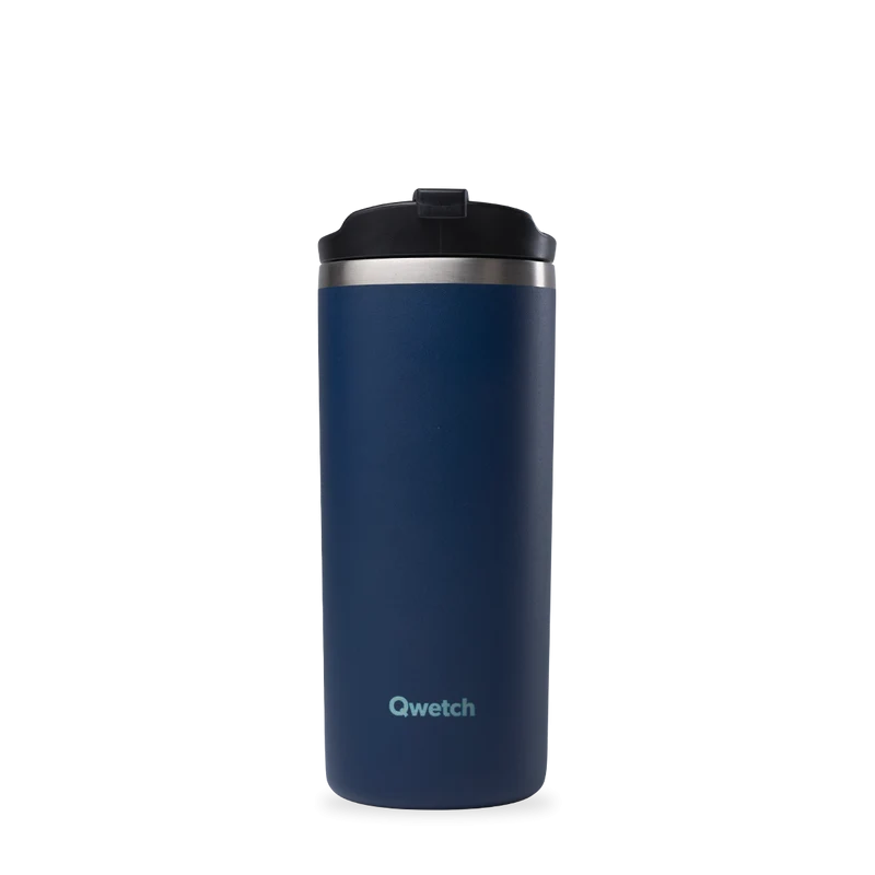 Stainless steel insulated travel mug – Midnight blue – 470ml