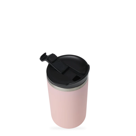 Stainless steel insulated travel mug – Pink – 470ml