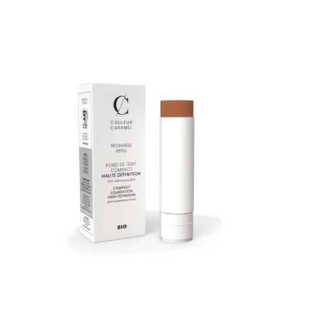 Recharge Fond de Teint Compact HD n°15 Beige Foncé - Couleur Caramel | Salle d'ô