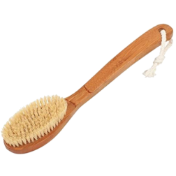 salle d'ô - Brosse de Massage en Bambou/Coco - Vegan