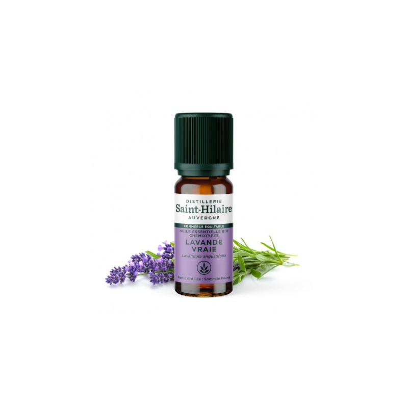 True Lavender Essential Oil - 10ml - Organic Fair Trade True Lavender Essential Oil - 10ml - Organic Fair Trade