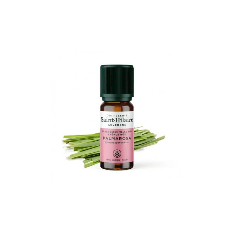 Aceite esencial de palmarosa - 10 ml - Orgánico Aceite esencial de palmarosa - 10 ml - Orgánico