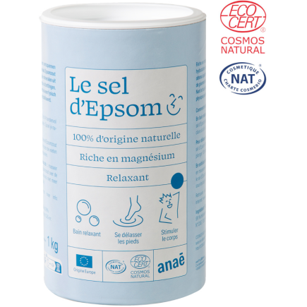 salle d'ô - Sel d'Epsom 1Kg en tube
