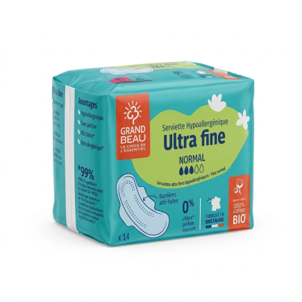 Assorbenti Ultra Normal OEKO-TEX (x14) | Salle d'ô