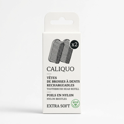 Conjunto de 2 cabeças de substituição para escova de dentes extra macias - Salle d’ô