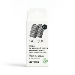 Set of 2 Medium Toothbrush Refills - Caliquo | Salle d’ô