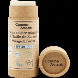 Crema solare solida SPF50 con olio di Karanja - 20 g