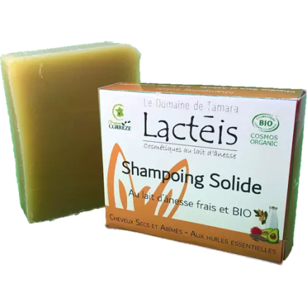 salle d'ô - Shampoing Lait d'anesse - Cheveux Sec - Avec HE - 110g