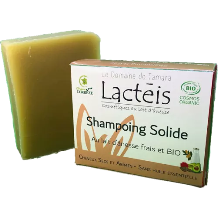 salle d'ô - Shampoing Lait d'anesse - Cheveux Sec - Sans HE - 110g