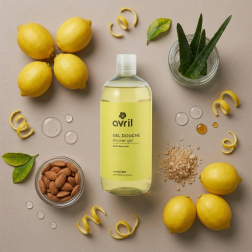 Gel de ducha «Zeste de Citron» ecológico de Avril, 500 ml | Salle d'ô