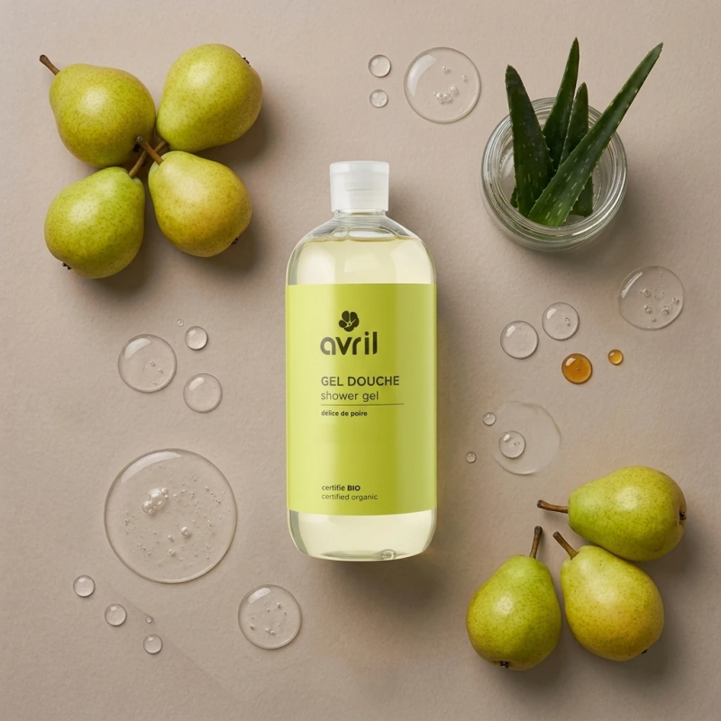Pear Delight Shower Gel 500ml - Certified Organic
