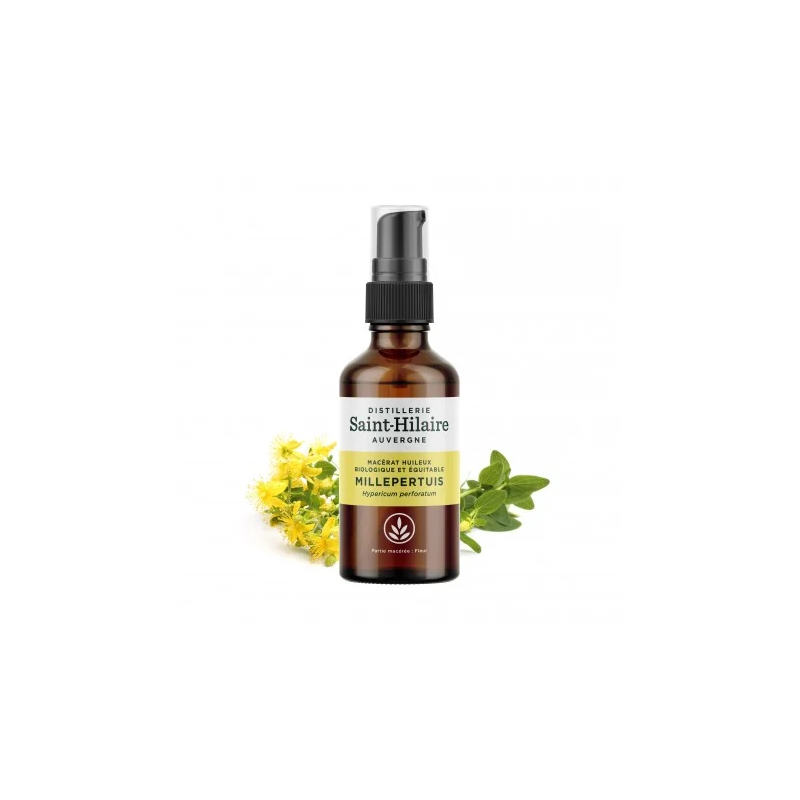 Huile macération - Millepertuis - 50ml - Bio Huile macération - Millepertuis - 50ml - Bio