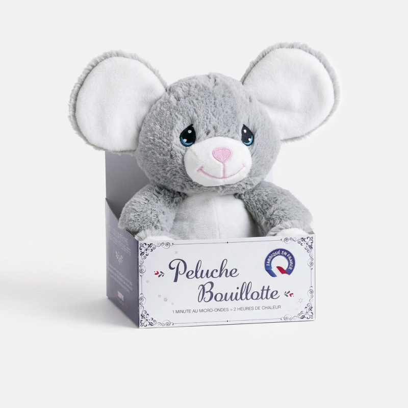 Cojín térmico de peluche - Ratón