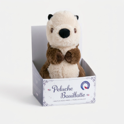 Droge knuffelwarmwaterkruik in de vorm van een otter, geschikt voor de magnetron | la boutique salle d’ô