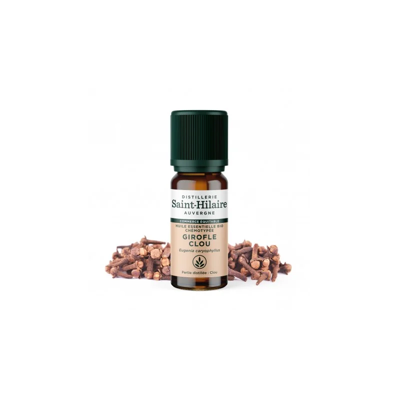 Clove Essential Oil - 10ml - Organic Fair Trade Clove Essential Oil - 10ml - Organic Fair Trade