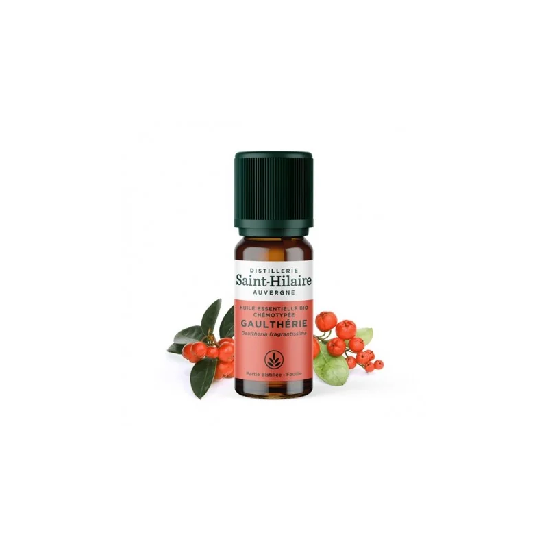 Aceite esencial de gaulteria - 10 ml - Orgánico Aceite esencial de gaulteria - 10 ml - Orgánico