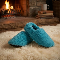 Chaussons bouillotte sèche céleste - L'Artisan du Bien-Être | Salle d'ô