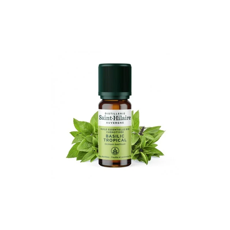 Albahaca Tropical HE - 10 ml - Orgánica Albahaca Tropical HE - 10 ml - Orgánica