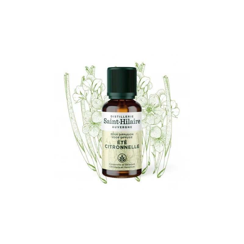 Huiles - Eté citronnelle - 30ml