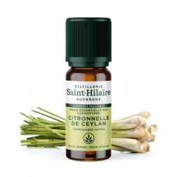 salle d'ô - HE Citronnelle de Ceylan - 10ml - Commerce équitable bio