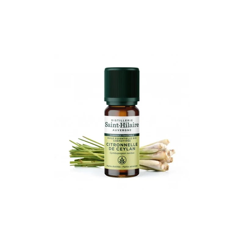 Ceylon Lemongrass Essential Oil - 10ml - Organic Fair Trade Ceylon Lemongrass Essential Oil - 10ml - Organic Fair Trade