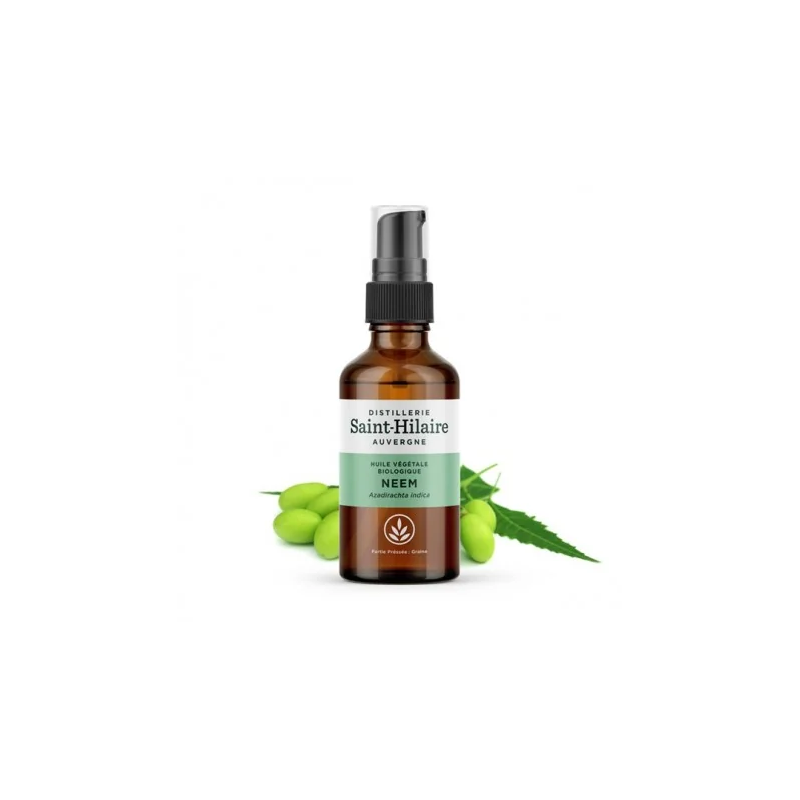 Óleo vegetal de neem - 50ml - Biológico