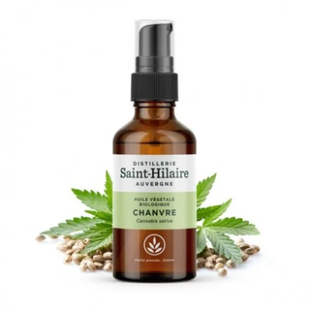 salle d'ô - Huile végétale - chanvre - 50ml - Bio