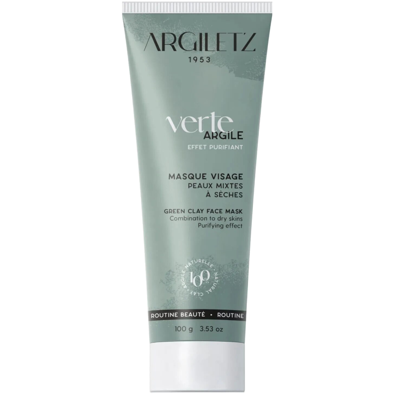 Tube mask: ready-to-use green clay - 100g Tube mask: ready-to-use green clay - 100g