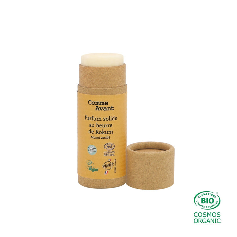 Solid perfume with kokum butter - Vanilla monoi - 20g