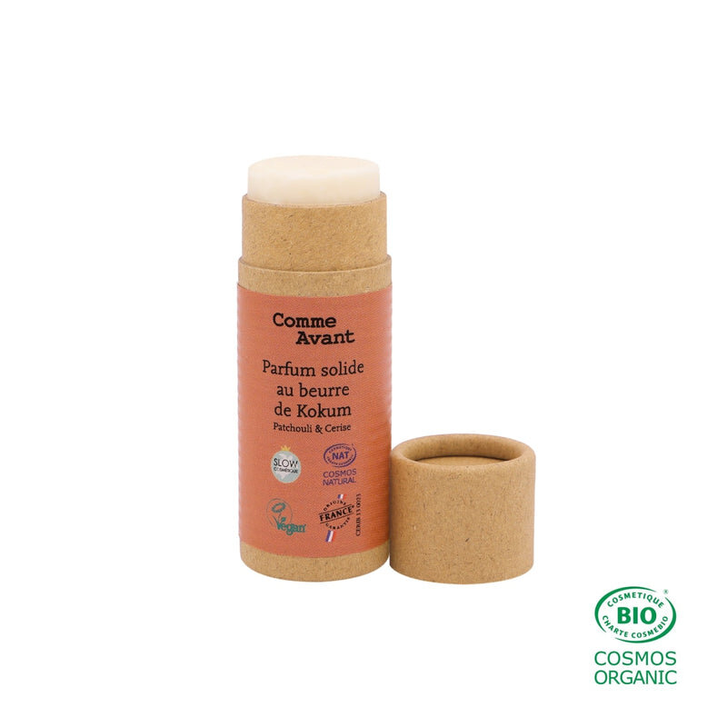 Solid perfume with Kokum butter - Patchouli & Cherry - 20g