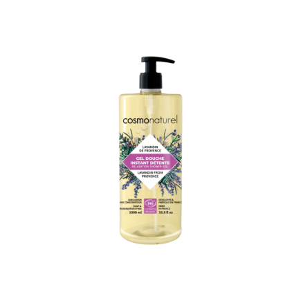 salle d'ô - Gel douche instant détente lavandin - 1L - cosmo naturel