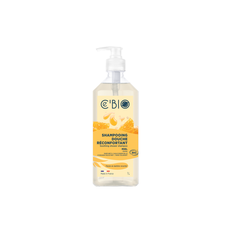 Bio-Honig-Duschshampoo – 1 l – ce'bio