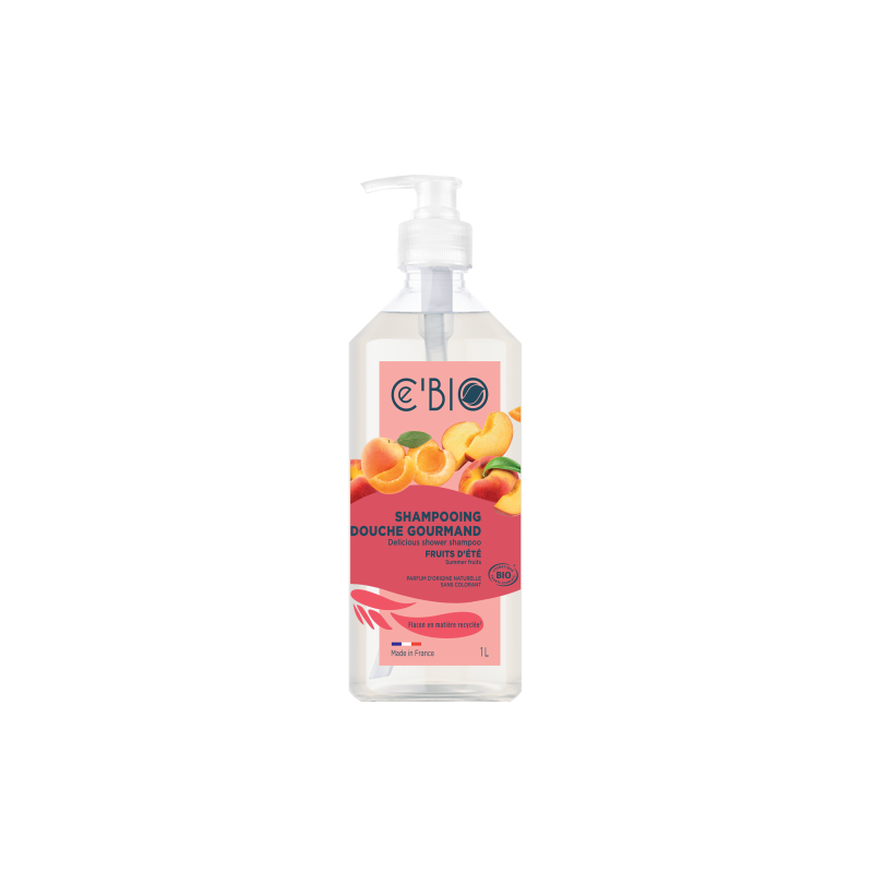 Shampooing douche fruits d'été - 1L - ce'bio