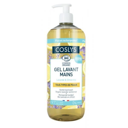 salle d'ô - Gel lavant mains lavande et citron bio - 1L