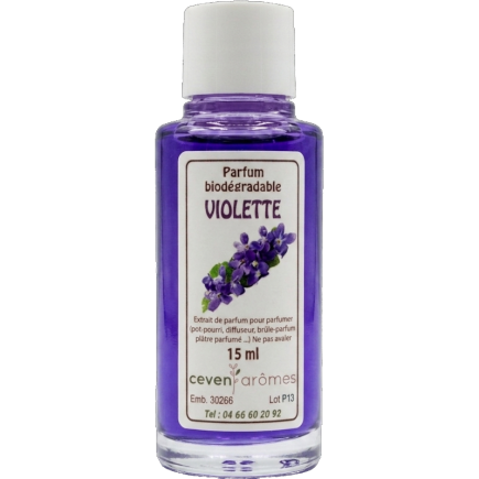salle d'ô - Extrait de parfum - Violette - 15ml