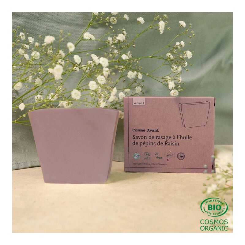 Shaving soap with grapeseed oil - 100g Shaving soap with grapeseed oil - 100g