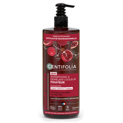 salle d'ô - Shampooing & démêlant couleur 2en1 - cheveux colorés ou méchés - 500ml