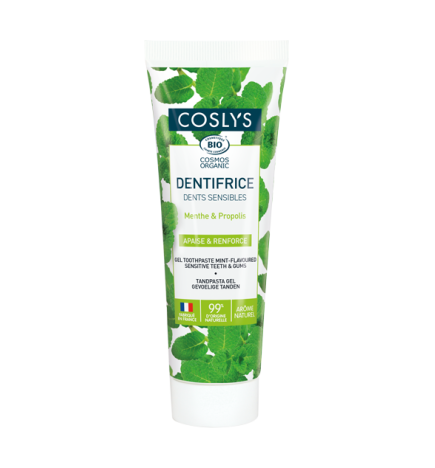 salle d'ô - Dentifrice dents sensibles - Menthe et propolis - 75ml