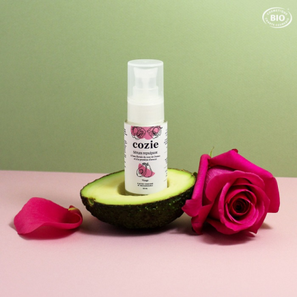 salle d'ô - Sérum repulpant à l’eau florale de rose et à la protéine d’avocat - 30ml