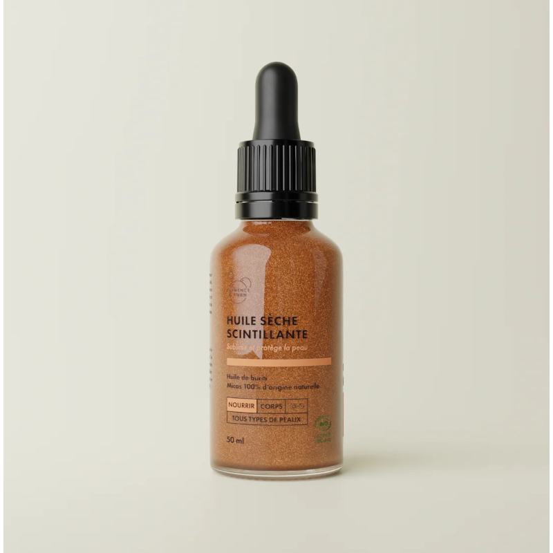 Huile sèche scintillante - 50ml