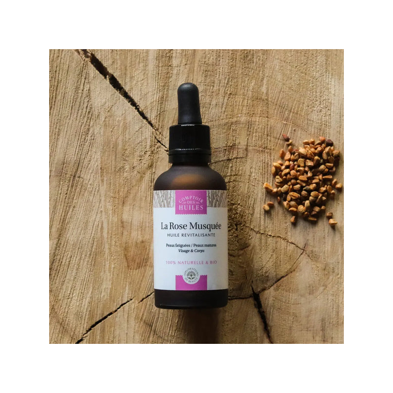 Pflanzenöl - Hagebutte - 50 ml - Bio