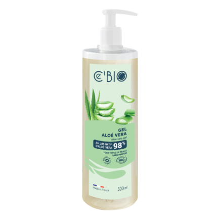 salle d'ô - Gel Aloe vera 98% - 200ml - 99% naturelle