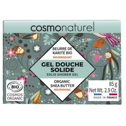 salle d'ô - Gel douche solide nourrissant - beurre de karité bio - 85g
