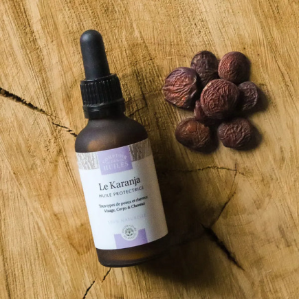 salle d'ô - Huile végétale - Karanja - Protectrice - 50ml
