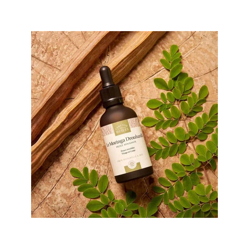 Huile végétale - Moringa Drouhardii BIO - Apaisante - 50ml