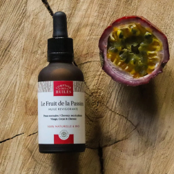 salle d'ô - Huile végétale - Fruit de la Passion BIO - Revigorante - 50ml