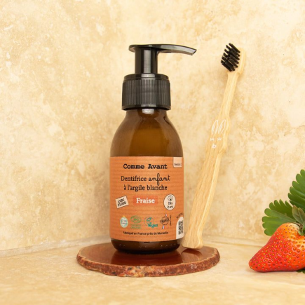 salle d'ô - Dentifrice enfant en pâte - fraise - 90ml