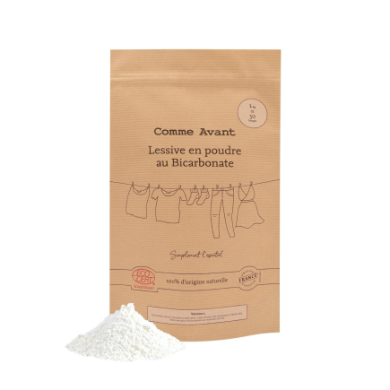 salle d'ô - Lessive en poudre au bicarbonate - 1kg